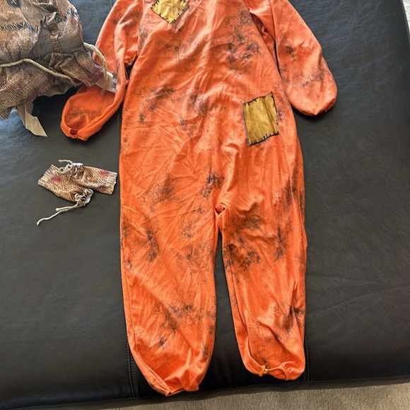 Kids scarecrow Halloween costume. 3 pieces, size 9 - Picture 4 of 7